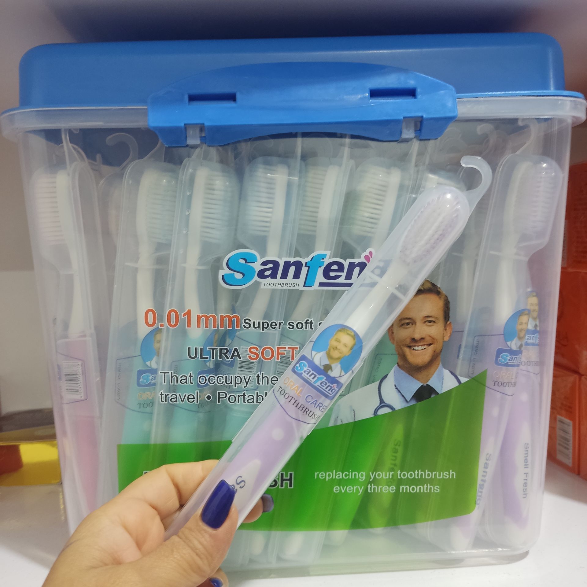 مسواک جعبه دار خارجی